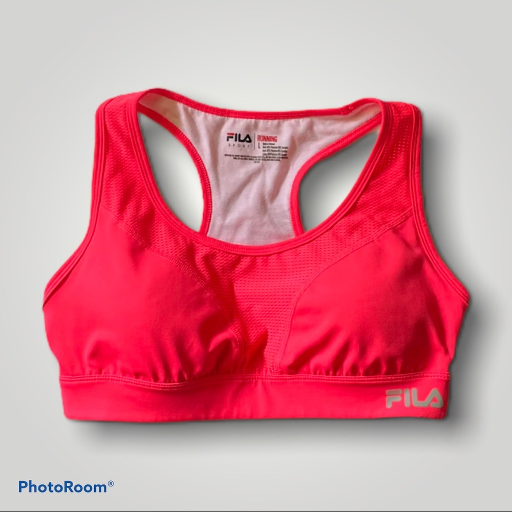 Fila Sport Hot Pink Running Sports Bra
